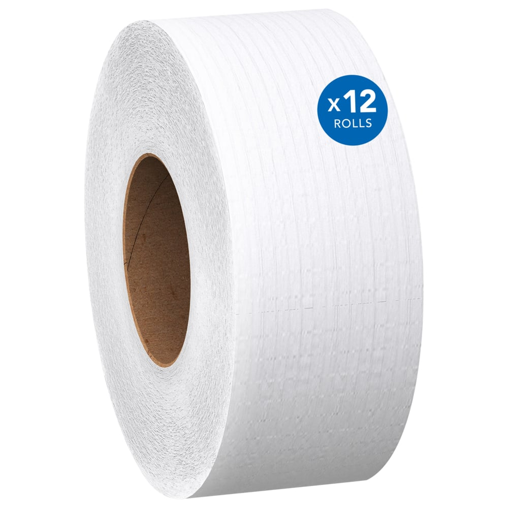 Scott® Essential 2-Ply Jumbo Roll Toilet Paper (3.55 in. x 1000 ft., 12/Case)